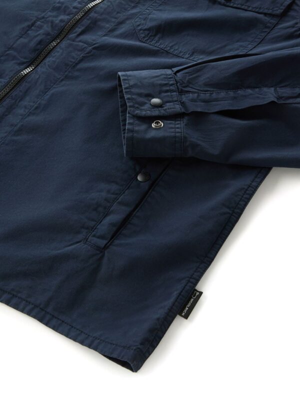 WOOLRICH CAMICIA BLU