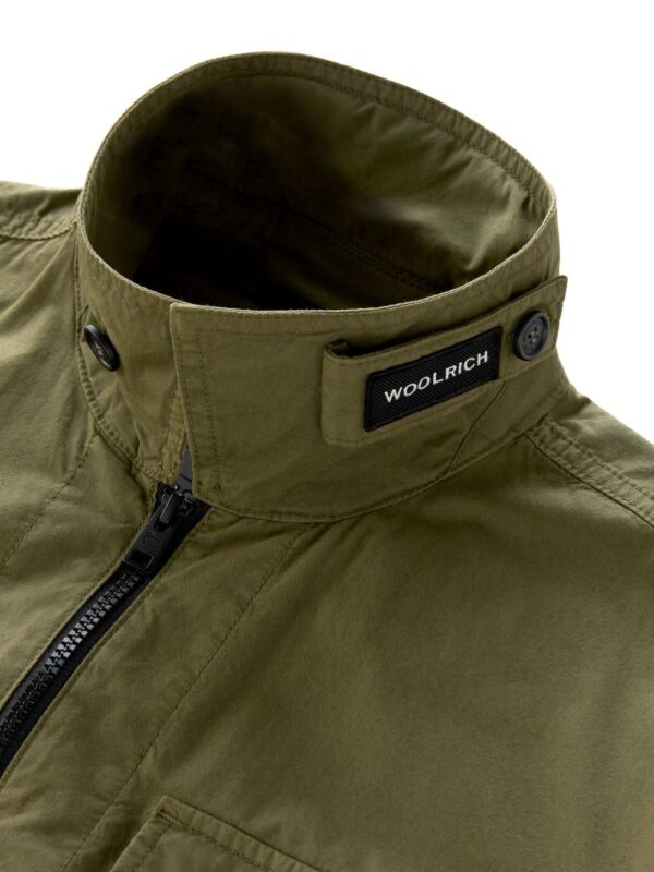 WOOLRICH CAMICIA VERDE OLIVA