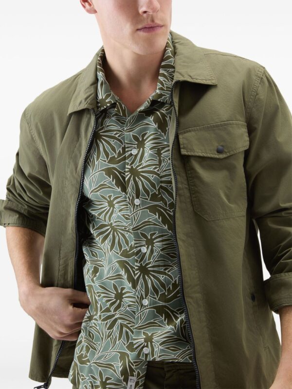 WOOLRICH CAMICIA VERDE OLIVA