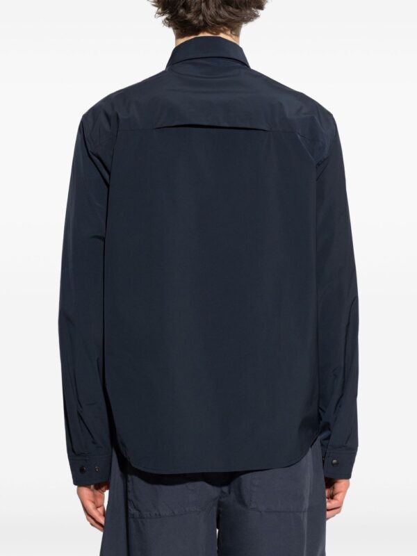 WOOLRICH CAMICIA BLU
