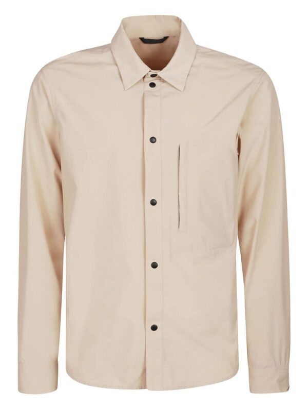WOOLRICH CAMICIA BEIGE