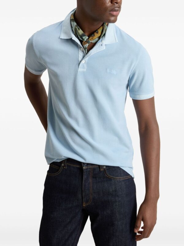 WOOLRICH POLO AZZURRO