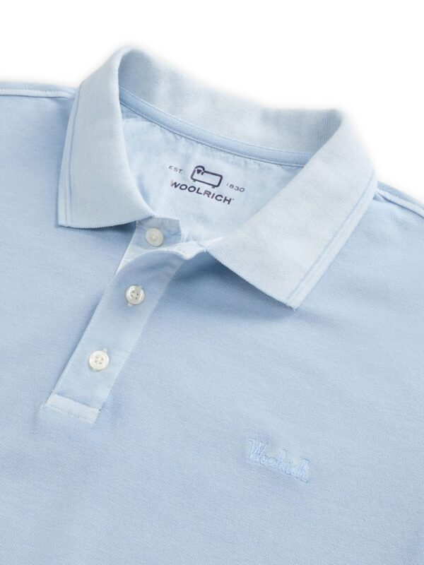 WOOLRICH POLO AZZURRO