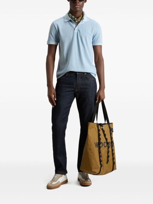WOOLRICH POLO AZZURRO