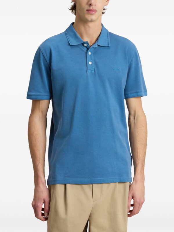 WOOLRICH POLO BLU DENIM