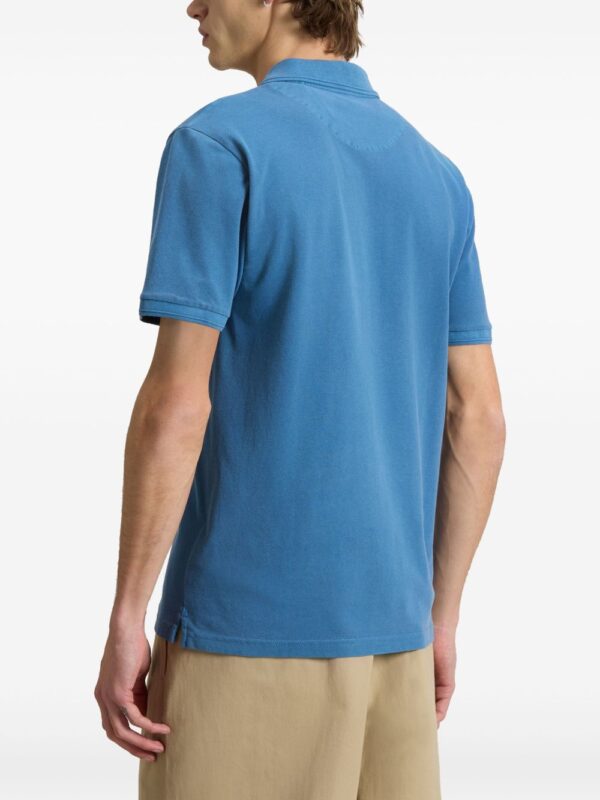 WOOLRICH POLO BLU DENIM