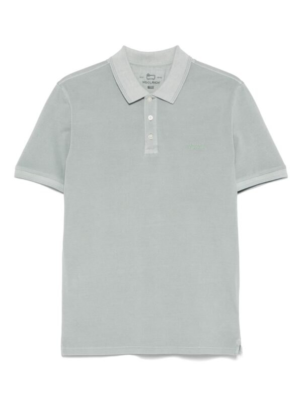 WOOLRICH POLO AZZURRO