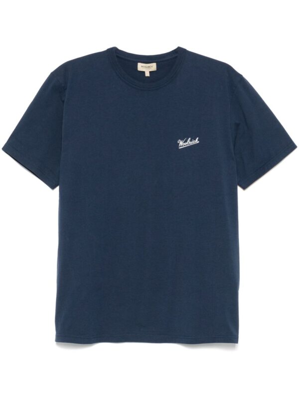 WOOLRICH T-SHIRT BLU