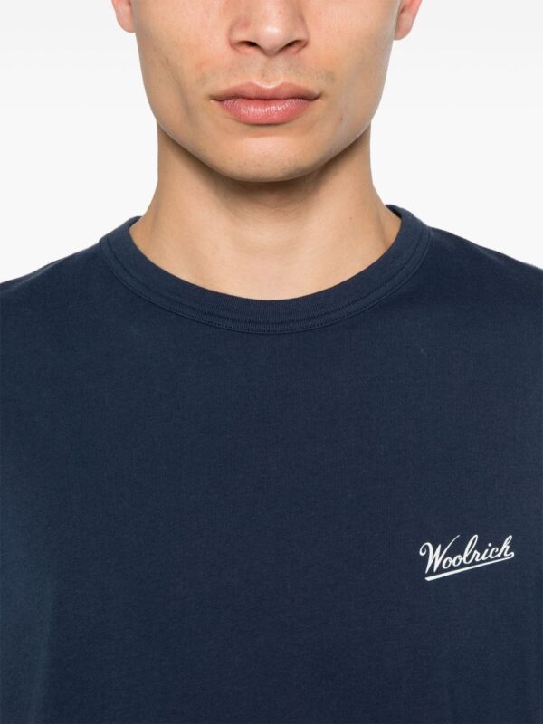 WOOLRICH T-SHIRT BLU