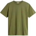 WOOLRICH T-SHIRT VERDE MILITARE