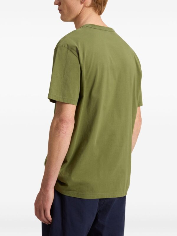 WOOLRICH T-SHIRT VERDE MILITARE
