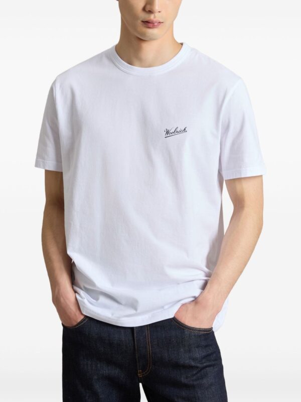 WOOLRICH T-SHIRT BIANCO