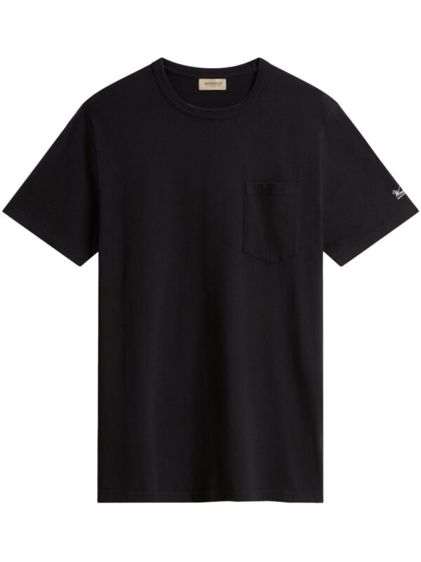 WOOLRICH T-SHIRT NERO