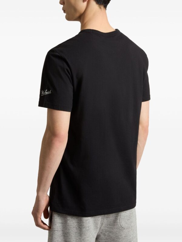 WOOLRICH T-SHIRT NERO