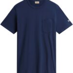 WOOLRICH T-SHIRT BLU