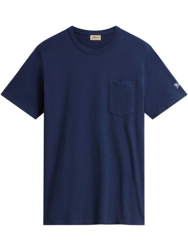 WOOLRICH T-SHIRT BLU