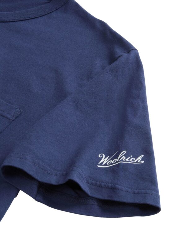 WOOLRICH T-SHIRT BLU