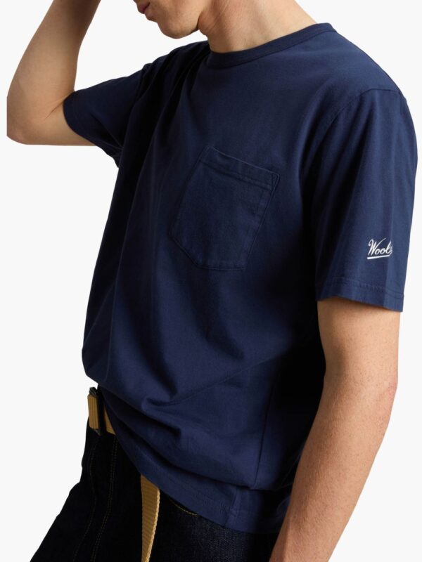 WOOLRICH T-SHIRT BLU