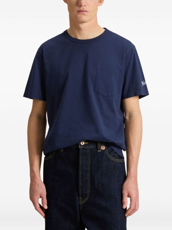 WOOLRICH T-SHIRT BLU