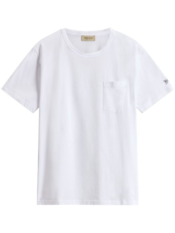 WOOLRICH T-SHIRT BIANCO