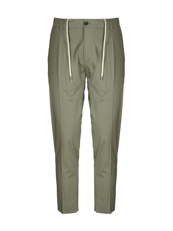 BEABLE PANTALONI VERDE MILITARE