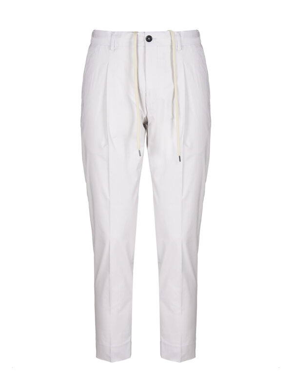 BEABLE PANTALONI BIANCO PERLA