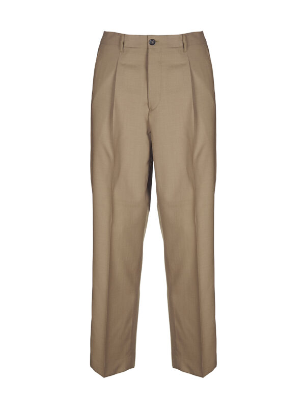 BEABLE PANTALONI TABACCO
