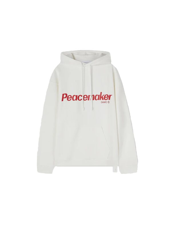 PEACEMAKER OAMC FELPA BIANCO