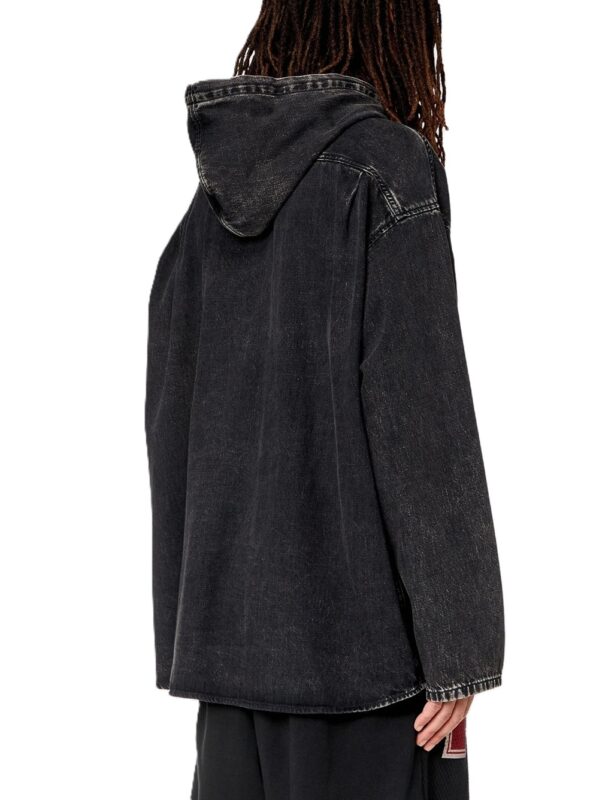 DIESEL CAMICIA NERO DENIM