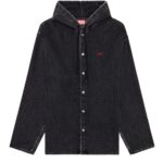 DIESEL CAMICIA NERO DENIM