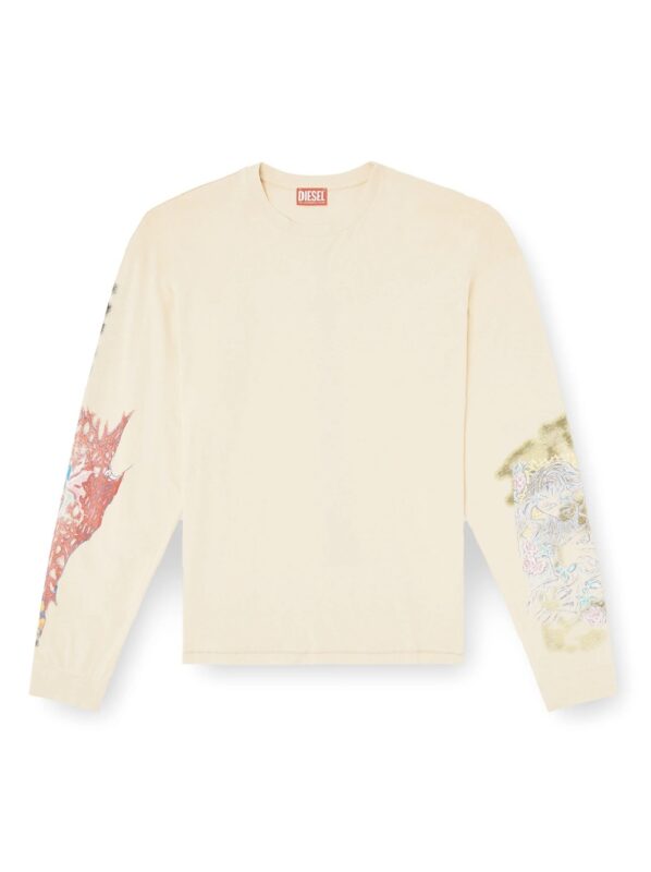 DIESEL MAGLIA GIALLO FANTASY