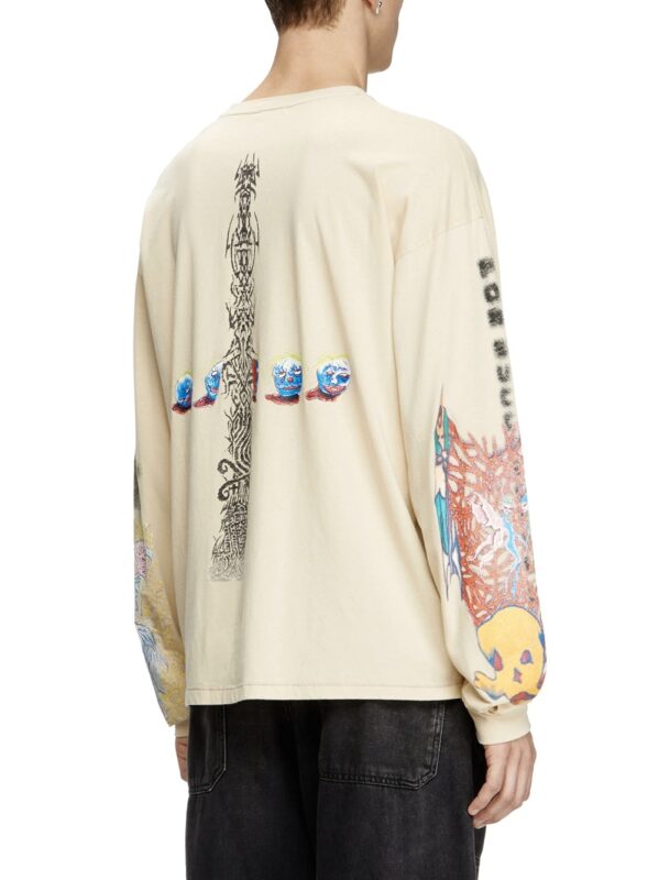 DIESEL MAGLIA GIALLO FANTASY