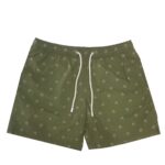 MC2 SAINT BARTH COSTUME VERDE MILITARE