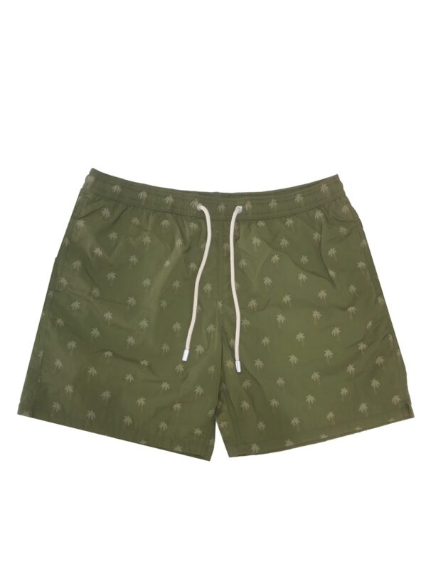 MC2 SAINT BARTH COSTUME VERDE MILITARE