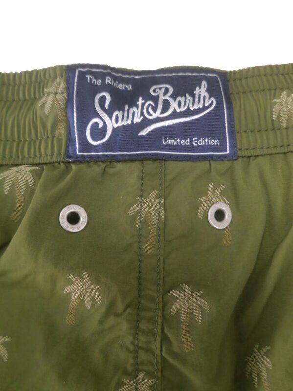 MC2 SAINT BARTH COSTUME VERDE MILITARE