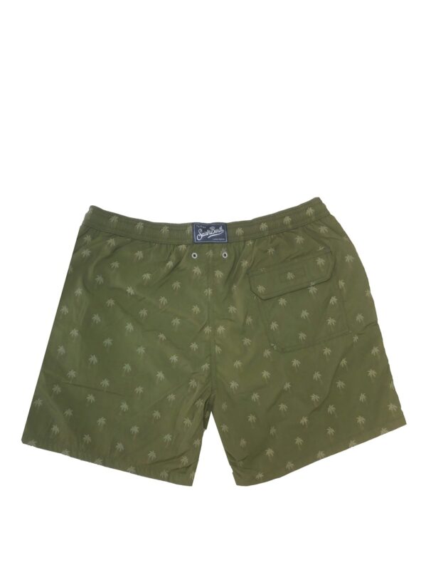MC2 SAINT BARTH COSTUME VERDE MILITARE