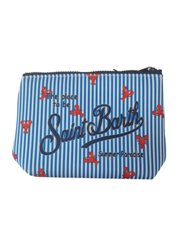 MC2 SAINT BARTH POCHETTE AZZURRO
