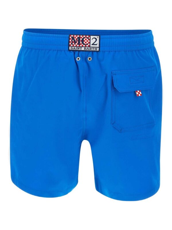MC2 SAINT BARTH COSTUME BLU ELETTRICO