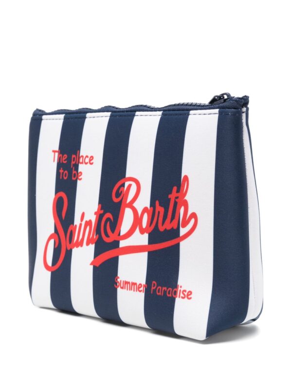 MC2 SAINT BARTH POCHETTE BLU/BIANCO