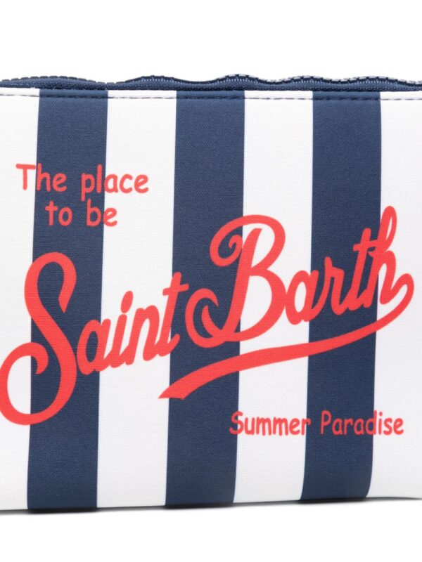 MC2 SAINT BARTH POCHETTE BLU/BIANCO