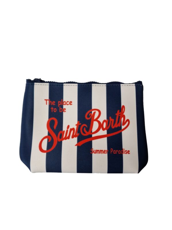 MC2 SAINT BARTH POCHETTE BLU/BIANCO