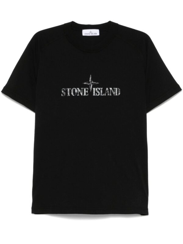 STONE ISLAND T-shirt Nero