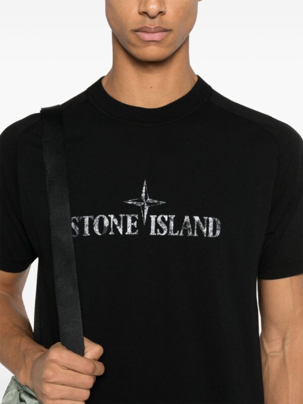 STONE ISLAND T-shirt Nero