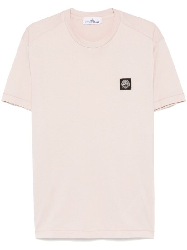 STONE ISLAND T-SHIRT ROSA