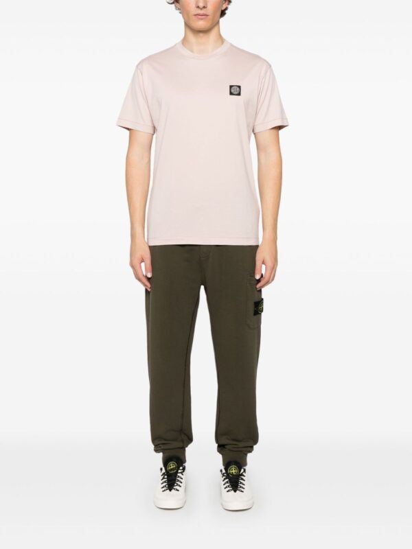 STONE ISLAND T-SHIRT ROSA