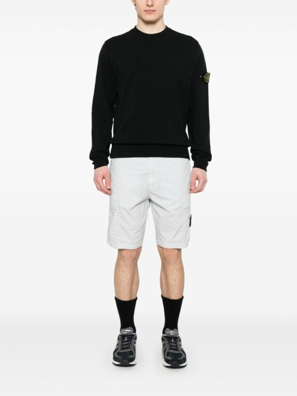 STONE ISLAND FELPA NERO