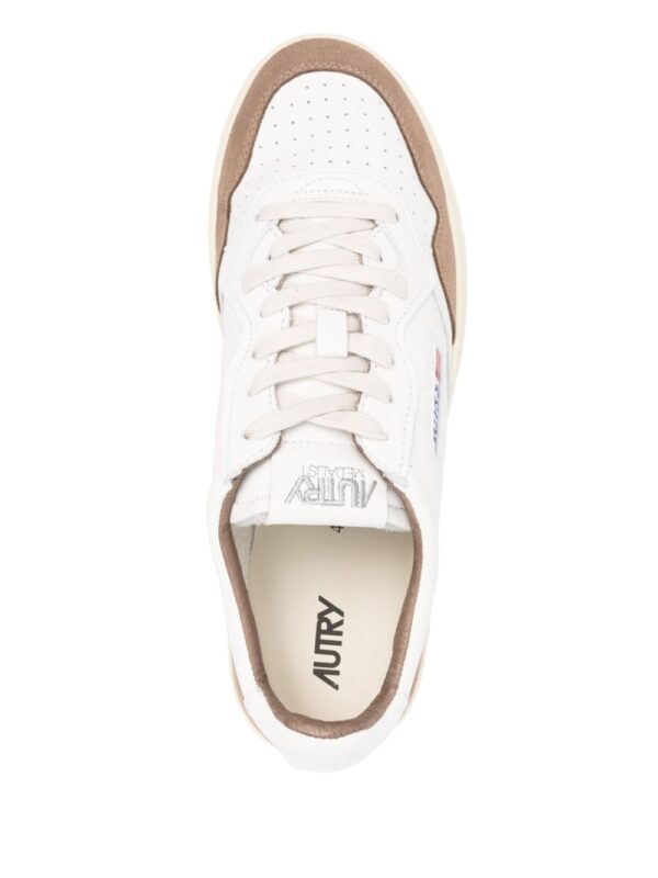 AUTRY Sneakers Wht/tobacco