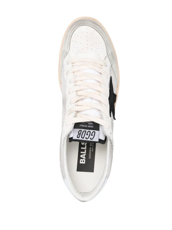 GOLDEN GOOSE Sneakers Light silver/black white/silve