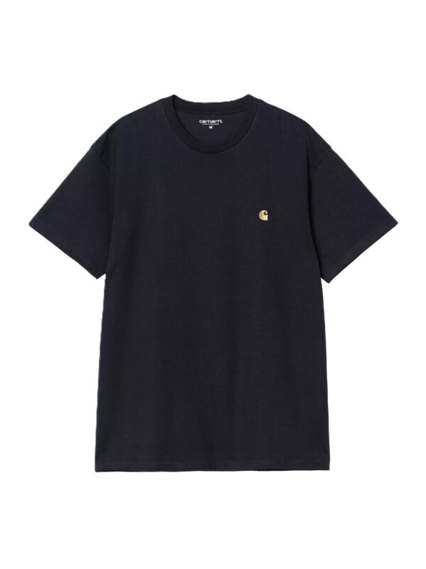 CARHARTT T-SHIRT BLU LOGO