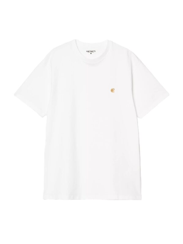 CARHARTT T-SHIRT BIANCO LOGO